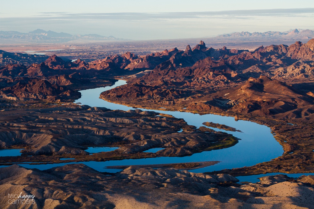 Colorado River aerial photograph