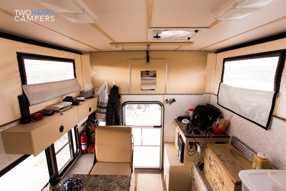 interior video of four wheel camper